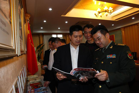 解放軍報與軍民融合裝備技術研究院開展深度戰略合作-鈦鎳應用